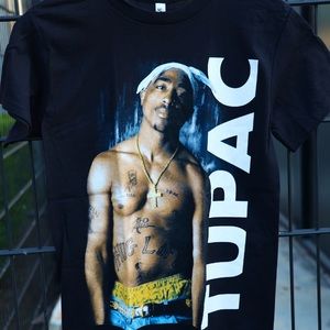 Tupac hip hop graphic tshirt